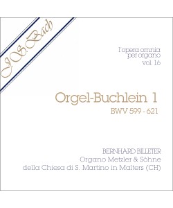 AUDIO: J.S. Bach - Opera Omnia per Organo, vol. 16